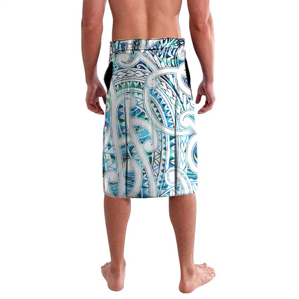 Kahui Whetu Paua shell Kowhaiwhai Taniko Personalised Lavalava Manta Ray Shark-Turtle Maori Tribal Style