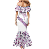 Mawhero Paua shell Kowhaiwhai Taniko Personalised Mermaid Dress Manta Ray Shark-Turtle Maori Tribal Style LT9 - Polynesian Pride
