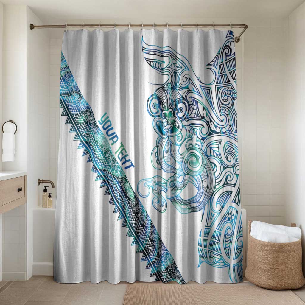 Kahui Whetu Paua shell Kowhaiwhai Taniko Personalised Bathroom Set Taniwha Maori Tribal Style