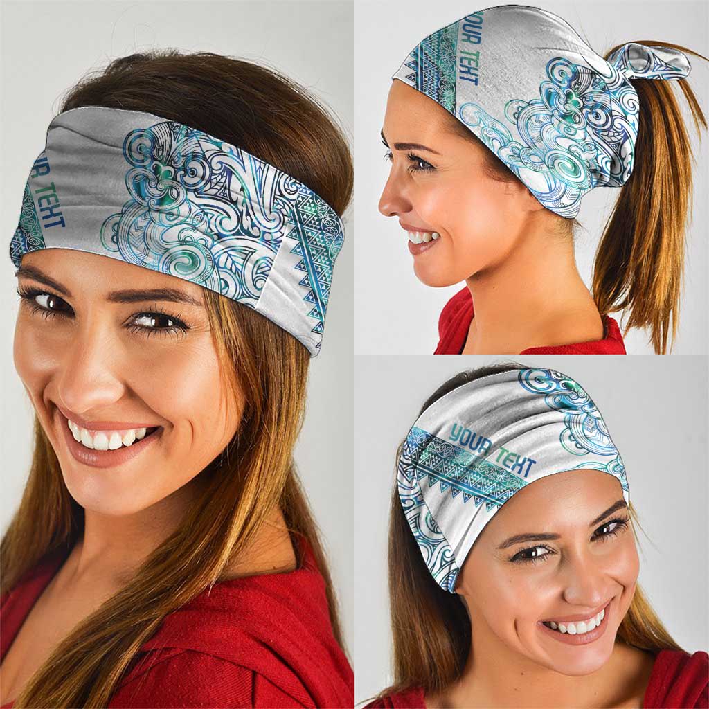 Kahui Whetu Paua shell Kowhaiwhai Taniko Personalised Neck Gaiter Taniwha Maori Tribal Style LT9 - Polynesian Pride