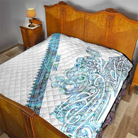 Kahui Whetu Paua shell Kowhaiwhai Taniko Personalised Quilt Taniwha Maori Tribal Style