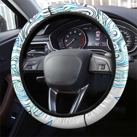 Kahui Whetu Paua shell Kowhaiwhai Taniko Steering Wheel Cover Taniwha Maori Tribal Style LT9 - Polynesian Pride