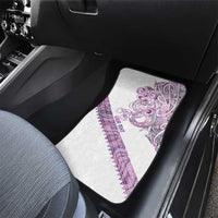 Mawhero Paua shell Kowhaiwhai Taniko Personalised Car Mats Taniwha Maori Tribal Style