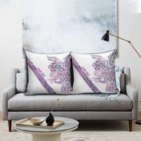 Mawhero Paua shell Kowhaiwhai Taniko Personalised Pillow Cover Taniwha Maori Tribal Style