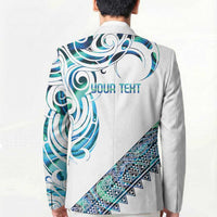 Kahui Whetu Paua shell Kowhaiwhai Taniko Personalised Blazer Turtle Tattoo Maori Tribal Style