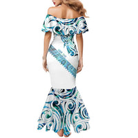 Kahui Whetu Paua shell Kowhaiwhai Taniko Personalised Family Matching Mermaid Dress and Hawaiian Shirt Turtle Tattoo Maori Tribal Style LT9 - Polynesian Pride