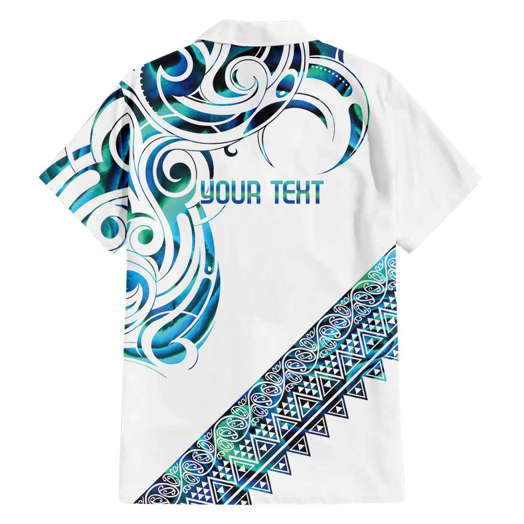 Kahui Whetu Paua shell Kowhaiwhai Taniko Personalised Family Matching Tank Maxi Dress and Hawaiian Shirt Turtle Tattoo Maori Tribal Style LT9 - Polynesian Pride