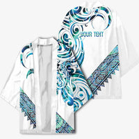 Kahui Whetu Paua shell Kowhaiwhai Taniko Personalised Kimono Turtle Tattoo Maori Tribal Style