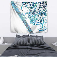 Kahui Whetu Paua shell Kowhaiwhai Taniko Personalised Tapestry Turtle Tattoo Maori Tribal Style