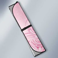 Breast Cancer Awareness Auto Sun Shade Maile Pikake Lokelani Crown Flower Lei Inspired