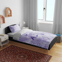 Epilepsy Awareness Bedding Set Maile Pikake Lokelani Crown Flower Lei Inspired