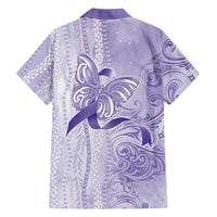 Epilepsy Awareness Family Matching Short Sleeve Bodycon Dress and Hawaiian Shirt Maile Pikake Lokelani Crown Flower Lei Inspired LT9 - Polynesian Pride