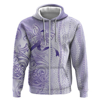 Epilepsy Awareness Hoodie Maile Pikake Lokelani Crown Flower Lei Inspired