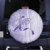 Epilepsy Awareness Spare Tire Cover Maile Pikake Lokelani Crown Flower Lei Inspired