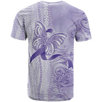 Epilepsy Awareness T Shirt Maile Pikake Lokelani Crown Flower Lei Inspired