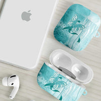 PTSD Awareness AirPods Case Maile Pikake Lokelani Crown Flower Lei Inspired