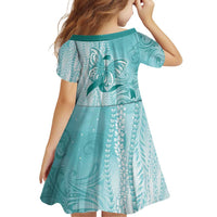 PTSD Awareness Family Matching Short Sleeve Bodycon Dress and Hawaiian Shirt Maile Pikake Lokelani Crown Flower Lei Inspired LT9 - Polynesian Pride