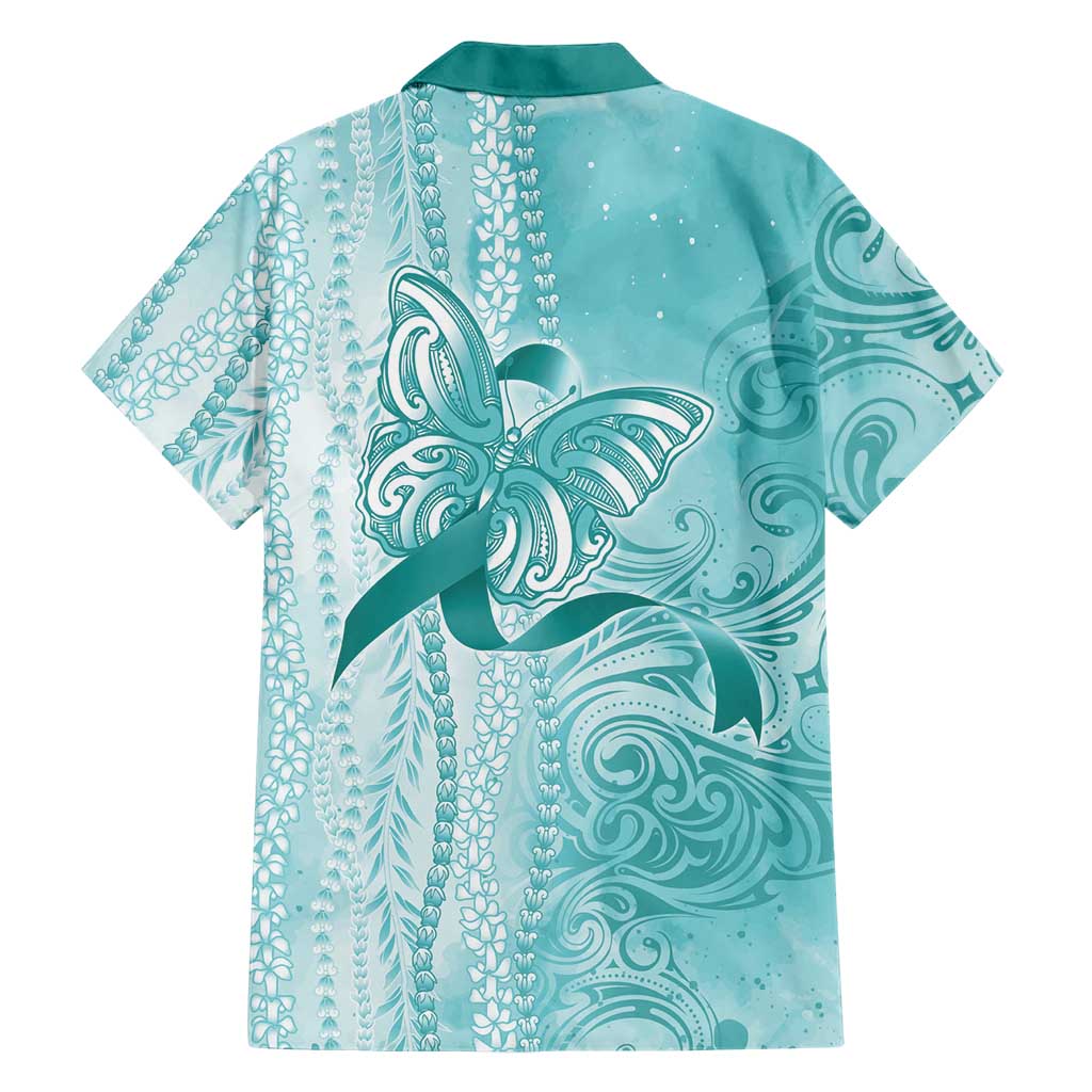 PTSD Awareness Family Matching Short Sleeve Bodycon Dress and Hawaiian Shirt Maile Pikake Lokelani Crown Flower Lei Inspired LT9 - Polynesian Pride