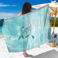 PTSD Awareness Sarong Maile Pikake Lokelani Crown Flower Lei Inspired
