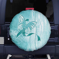 PTSD Awareness Spare Tire Cover Maile Pikake Lokelani Crown Flower Lei Inspired