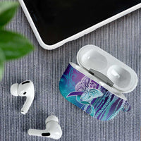 Suicide Prevention Awareness AirPods Case Maile Pikake Lokelani Crown Flower Lei Inspired