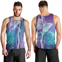 Suicide Prevention Awareness Men Tank Top Maile Pikake Lokelani Crown Flower Lei Inspired