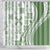 Green Hawaiian Quilt Pattern Shower Curtain Mixed Polynesian Tribal Arty