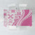 Pink Hawaiian Quilt Pattern Tablecloth Mixed Polynesian Tribal Arty