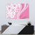 Pink Hawaiian Quilt Pattern Tapestry Mixed Polynesian Tribal Arty