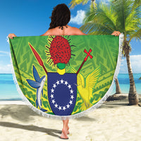 Cook Islands Constitution Day Beach Blanket Kuki Airani Since 1965