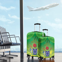 Cook Islands Constitution Day Luggage Cover Kuki Airani Since 1965