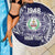 Personalised Tonga Sia'atoutai Theological College Beach Blanket Since 1948 Special Kupesi Pattern