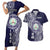 Personalised Tonga Sia'atoutai Theological College Couples Matching Short Sleeve Bodycon Dress and Hawaiian Shirt Since 1948 Special Kupesi Pattern