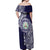 Personalised Tonga Sia'atoutai Theological College Off Shoulder Maxi Dress Since 1948 Special Kupesi Pattern