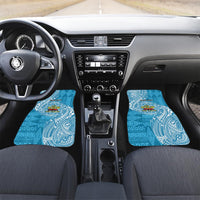 Personalised Tonga Lavengamalie College Car Mats Since 1980 Special Kupesi Pattern