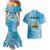 Personalised Tonga Lavengamalie College Couples Matching Mermaid Dress and Hawaiian Shirt Since 1980 Special Kupesi Pattern