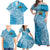 Personalised Tonga Lavengamalie College Family Matching Off Shoulder Maxi Dress and Hawaiian Shirt Since 1980 Special Kupesi Pattern