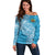 Personalised Tonga Lavengamalie College Off Shoulder Sweater Since 1980 Special Kupesi Pattern