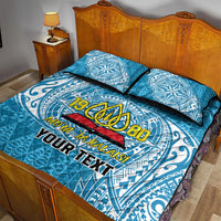 Personalised Tonga Lavengamalie College Quilt Bed Set Since 1980 Special Kupesi Pattern