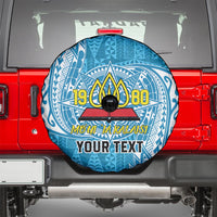 Personalised Tonga Lavengamalie College Spare Tire Cover Since 1980 Special Kupesi Pattern
