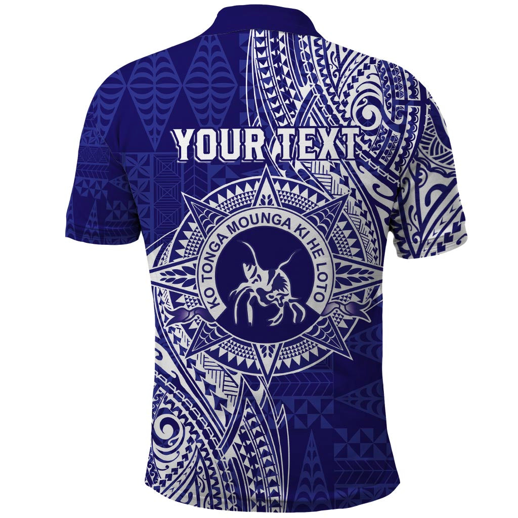 Personalised Tonga Queen Salote College Polo Shirt Kolisi Fefine 1926 Special Kupesi Pattern LT9 - Polynesian Pride
