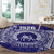 Personalised Tonga Queen Salote College Round Carpet Kolisi Fefine 1926 Special Kupesi Pattern
