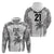 Custom Fiji Rugby Hoodie History Champions World Cup 7s - White