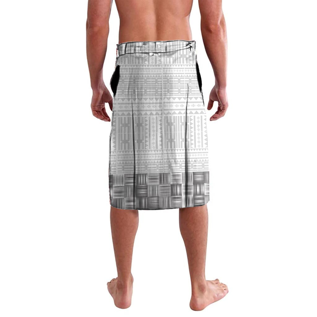 Custom Fiji Rugby Lavalava History Champions World Cup 7s - White LT9 - Polynesian Pride