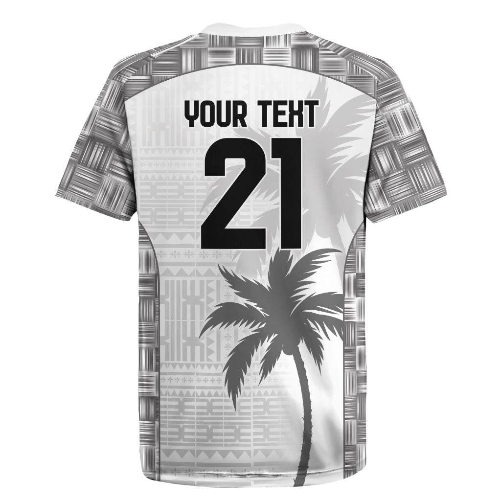 Custom Fiji Rugby Rugby Jersey History Champions World Cup 7s - White