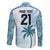 Custom Fiji Rugby Family Matching Off Shoulder Short Dress and Hawaiian Shirt History Champions World Cup 7s - Bllue