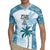 Custom Fiji Rugby Rugby Jersey History Champions World Cup 7s - Bllue
