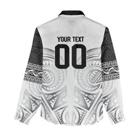 Custom Rugby New Zealand Black Fern Women Casual Shirt Niho Taniwha Inspired