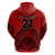 Custom Tonga Rugby Hoodie Proud Tongan Ngatu Kupesi World Cup 2023 No2 LT9 - Polynesian Pride