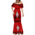 Custom Tonga Rugby Mermaid Dress Proud Tongan Ngatu Kupesi World Cup 2023 No2 LT9 - Polynesian Pride